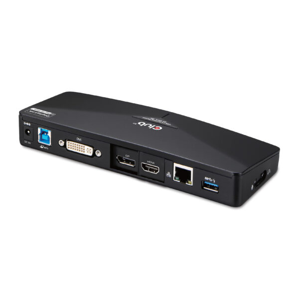 CLUB3D UNIVERSEEL USB 3.1 Gen 1 DisplayLink® gecertificeerd Docking station UHD 4K - Afbeelding 8