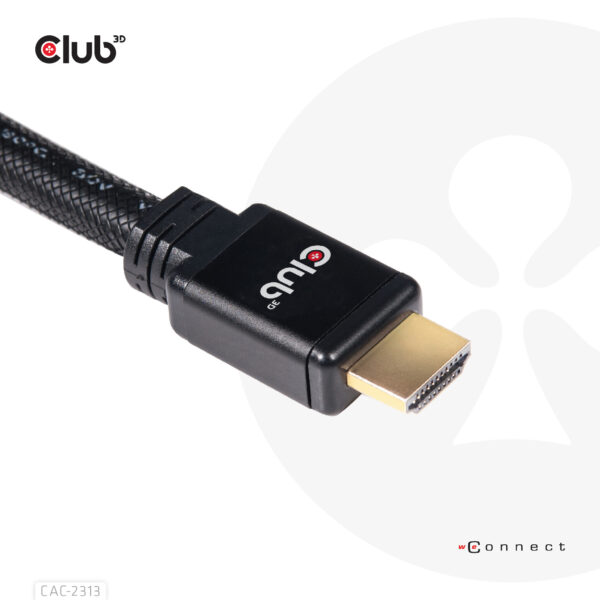 CLUB3D HDMI 2.0 4K60Hz RedMere Kabel 10 meter - Afbeelding 2