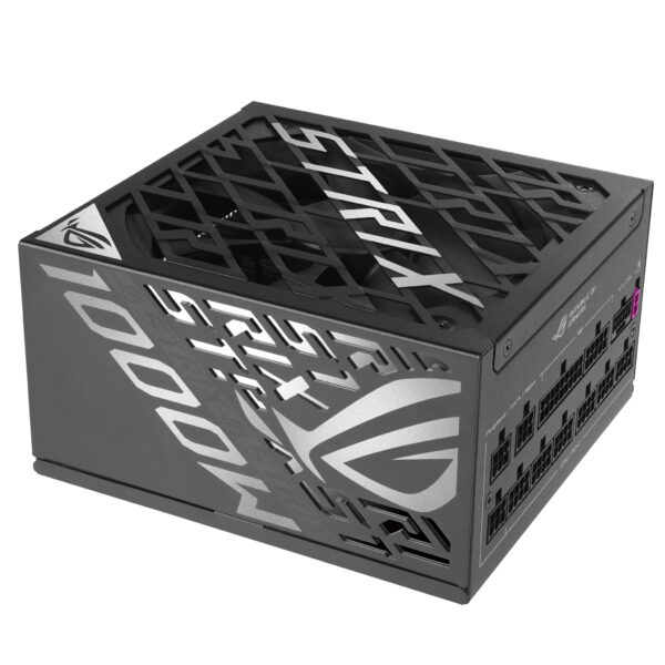 ASUS ROG STRIX-1000P-GAMING power supply unit 1000 W 20+4 pin ATX ATX Zwart, Zilver - Afbeelding 2