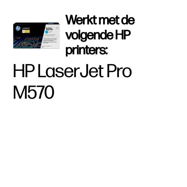 HP 507A originele cyaan LaserJet tonercartridge - Afbeelding 8