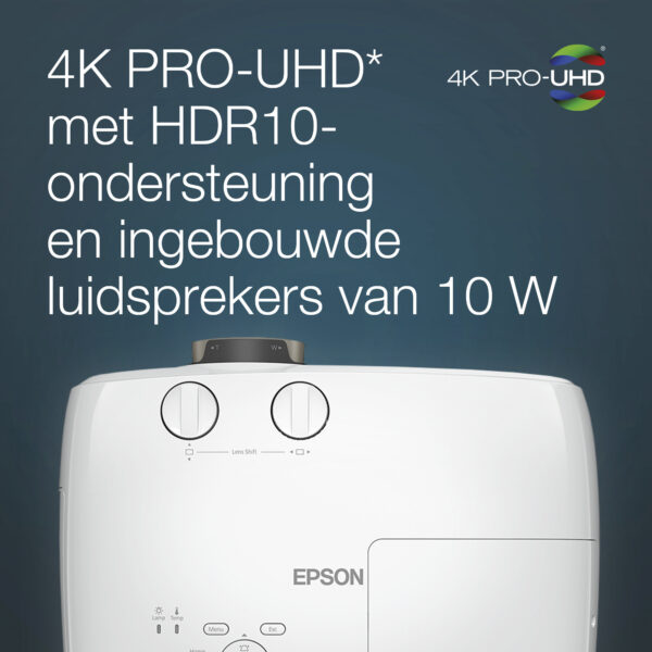 Epson EH-TW7100 4K PRO-UHD-projector, 3000 lumen, scherm van maximaal 500 inch - Afbeelding 24