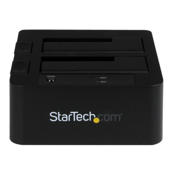 StarTech.com USB 3.0 / eSATA dubbel harde-schijf docking station met UASP voor 2,5/3,5 inch SATA SSD / HDD SATA 6 Gbps - Afbeelding 2