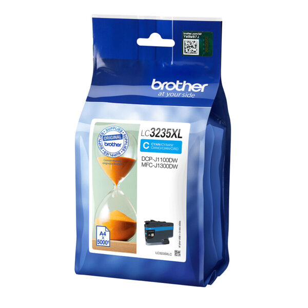 Brother LC-3235XLC inktcartridge 1 stuk(s) Origineel Hoog (XL) rendement Cyaan - Afbeelding 2