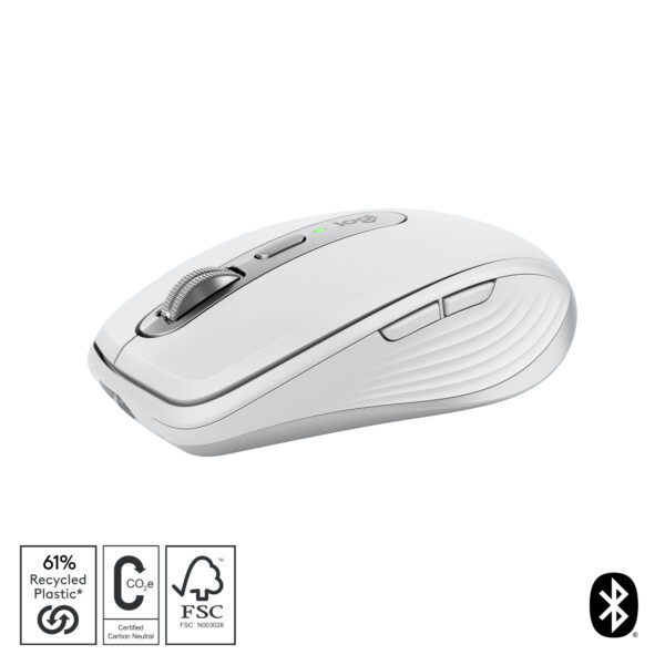 Logitech MX Anywhere 3S muis Kantoor Rechtshandig RF-draadloos + Bluetooth Laser 8000 DPI - Afbeelding 18