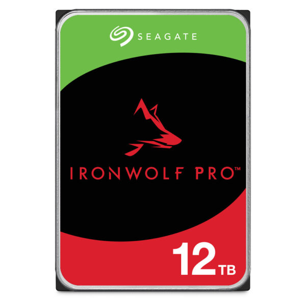 Seagate IronWolf Pro ST12000NT001 4 PACK interne harde schijf 12 TB 7200 RPM 256 MB 3.5" SATA III