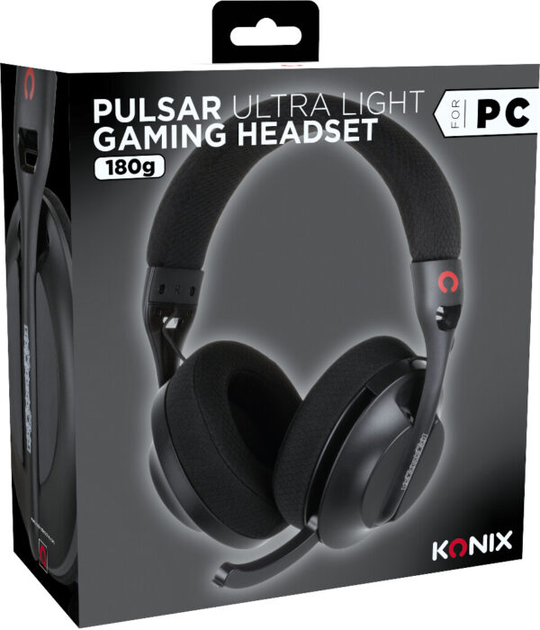 Konix PULSAR Headset Bedraad en draadloos Hoofdband Gamen USB Type-C Bluetooth Zwart - Afbeelding 10