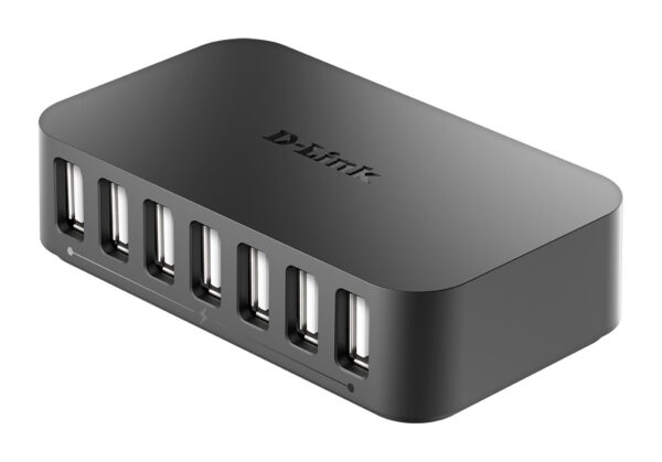 D-Link DUB-H7 USB 2.0 Type-B 480 Mbit/s Zwart - Afbeelding 3