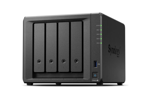 Synology DiskStation DS923+ data-opslag-server NAS Tower Ryzen Embedded R1600 4 GB DDR4L 0 TB DiskStation Manager Zwart