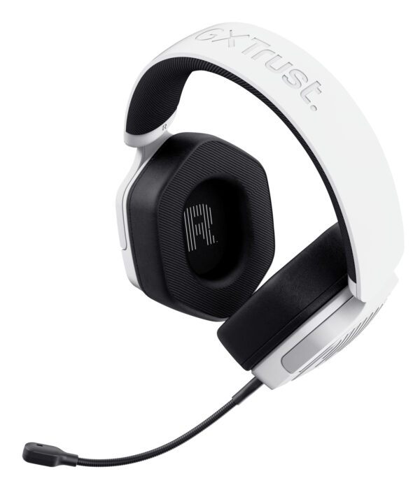 Trust GXT492W Carus Headset Bedraad Hoofdband Gamen Wit - Afbeelding 4