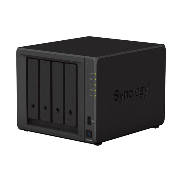 Synology DiskStation DS923+ data-opslag-server NAS Tower Ryzen Embedded R1600 4 GB DDR4L 0 TB DiskStation Manager Zwart - Afbeelding 3