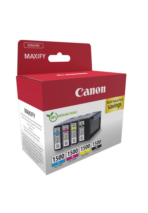 Canon 9218B006 inktcartridge 4 stuk(s) Origineel Zwart, Cyaan, Magenta, Geel - Afbeelding 2