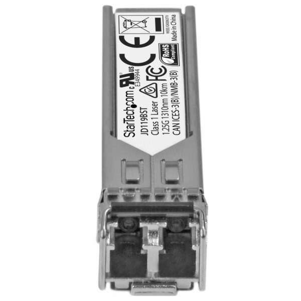 StarTech.com Gigabit glasvezel 1000BASE-LX SFP ontvanger module - HPE JD119B compatibel - SM LC - 10 km - Afbeelding 2