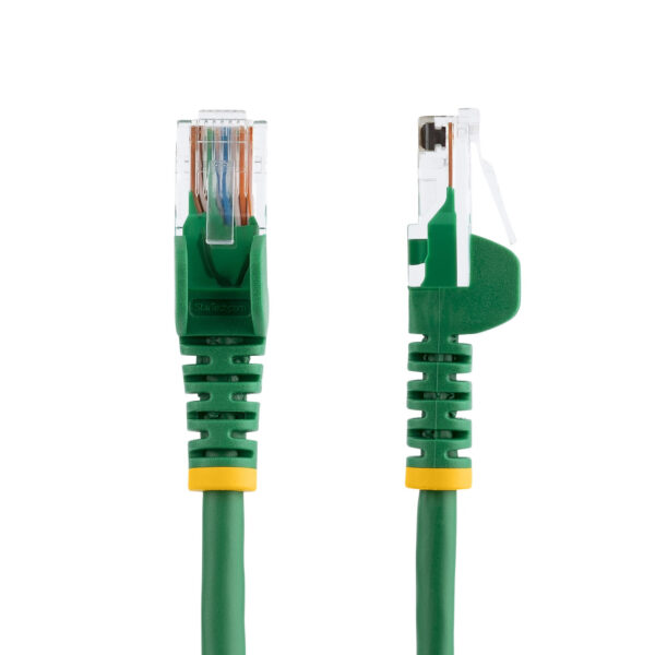 StarTech.com Cat5e Ethernet netwerkkabel met snagless RJ45 connectors UTP kabel 0,5m groen - Afbeelding 2