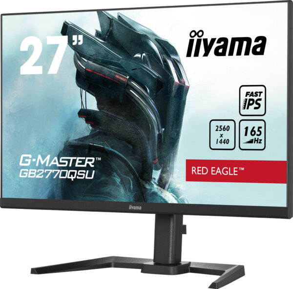 iiyama G-MASTER GB2770QSU-B5 computer monitor 68,6 cm (27") 2560 x 1440 Pixels Wide Quad HD LED Zwart - Afbeelding 7