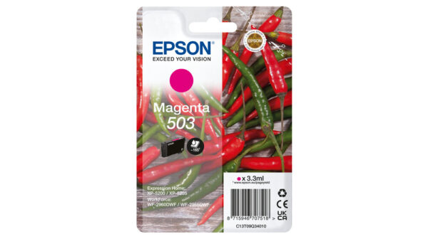 Epson 503 inktcartridge 1 stuk(s) Origineel Normaal rendement Magenta