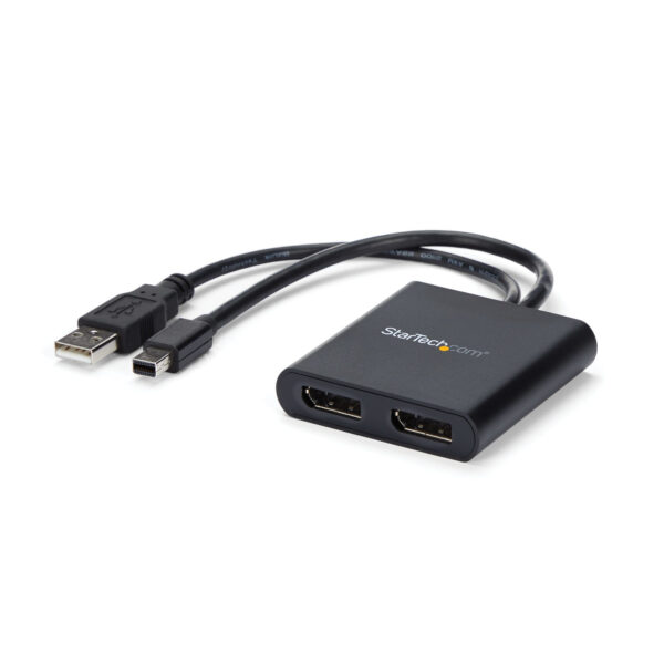 StarTech.com Mini DisplayPort naar DisplayPort multi-monitor splitter 2 poorts MST hub - Afbeelding 2