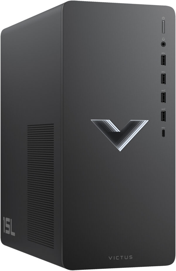 Victus by HP 15L TG02-0001nd AMD Ryzen™ 5 5600G 16 GB DDR4-SDRAM 512 GB SSD NVIDIA GeForce RTX 4060 Windows 11 Home Tower PC Zwa - Afbeelding 3