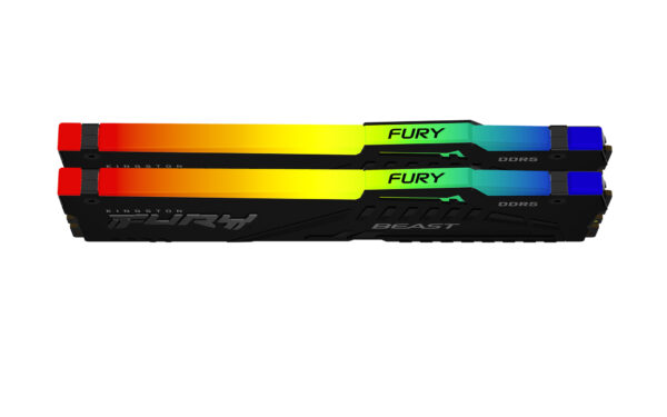 Kingston Technology FURY Beast 32GB 5600MT/s DDR5 CL36 DIMM (Kit van 2) RGB - Afbeelding 2