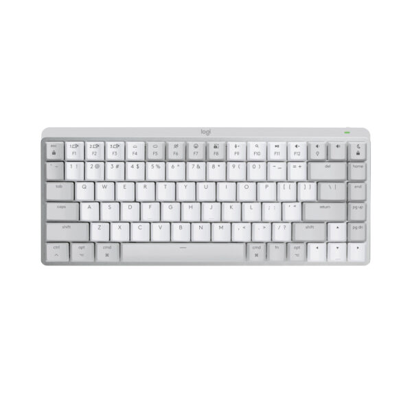 Logitech MX Mini Mechanical for Mac toetsenbord Kantoor Bluetooth QWERTZ Zwitsers Grijs, Wit - Afbeelding 6