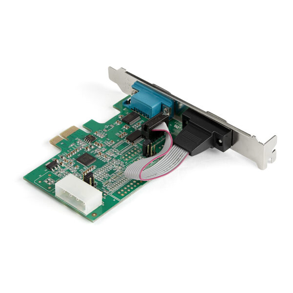 StarTech.com 2-port PCI Express RS232 Serial Adapter Kaart, PCIe RS232 Seriële Host Controller Kaart, PCIe naar Dual Serial DB9 - Afbeelding 2