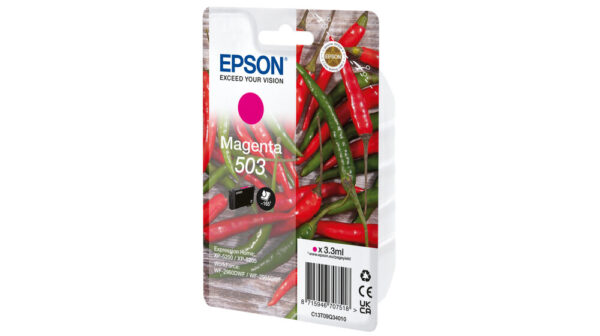 Epson 503 inktcartridge 1 stuk(s) Origineel Normaal rendement Magenta - Afbeelding 2