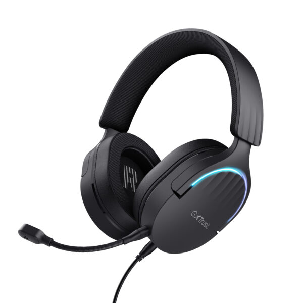 Trust GXT 490 FAYZO Headset Bedraad Hoofdband Gamen USB Type-A Zwart - Afbeelding 2