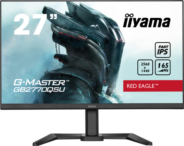 iiyama G-MASTER GB2770QSU-B5 computer monitor 68,6 cm (27") 2560 x 1440 Pixels Wide Quad HD LED Zwart - Afbeelding 9