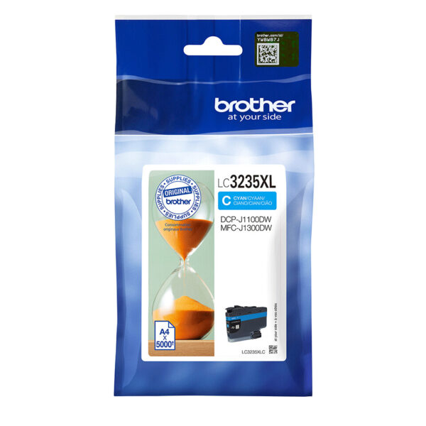 Brother LC-3235XLC inktcartridge 1 stuk(s) Origineel Hoog (XL) rendement Cyaan