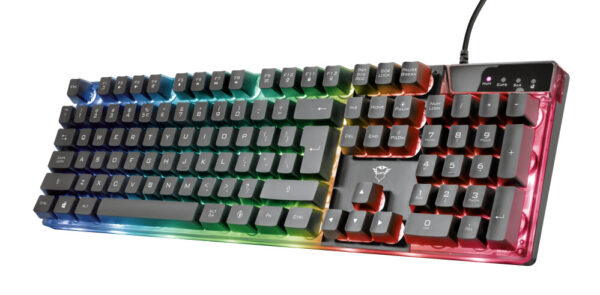 Trust GXT 835 Azor - Gaming Toetsenbord - Qwerty