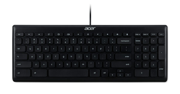 Acer GP.KBD11.00S toetsenbord Kantoor USB QWERTY US International Zwart