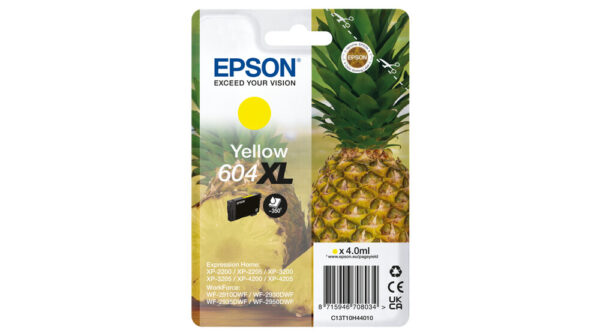 Epson 604XL inktcartridge 1 stuk(s) Origineel Hoog (XL) rendement Geel