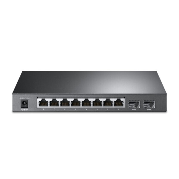 TP-Link JetStream TL-SG2210P netwerk-switch Managed L2/L4 Gigabit Ethernet (10/100/1000) Power over Ethernet (PoE) Zwart - Afbeelding 3