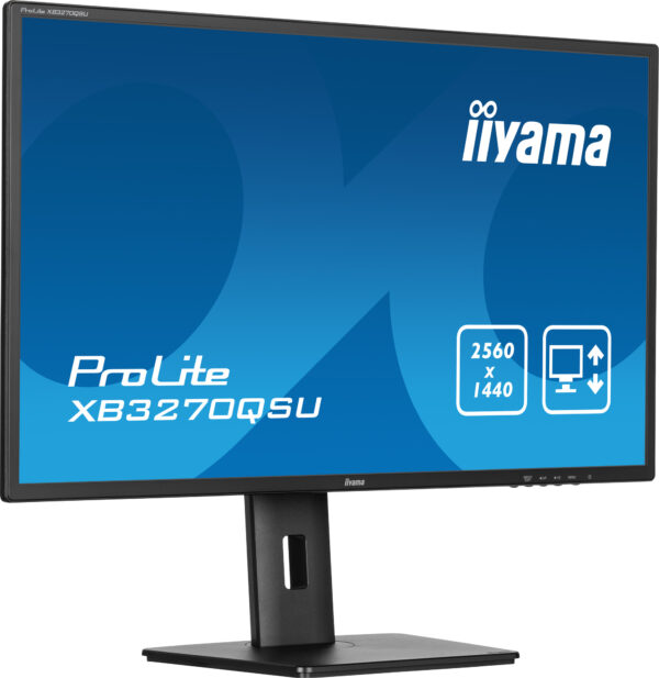 iiyama ProLite XB3270QSU-B1 computer monitor 81,3 cm (32") 2560 x 1440 Pixels Wide Quad HD LED Zwart - Afbeelding 3