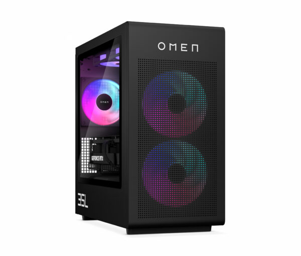 HP OMEN 35L GT16-0015nd PC AMD Ryzen™ 7 8700G 16 GB DDR5-SDRAM 1 TB SSD NVIDIA GeForce RTX 4060 Ti Windows 11 Home Tower Zwart - Afbeelding 3