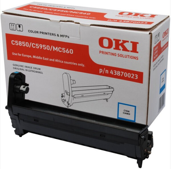 OKI Cyan image drum for C5850/5950 Origineel