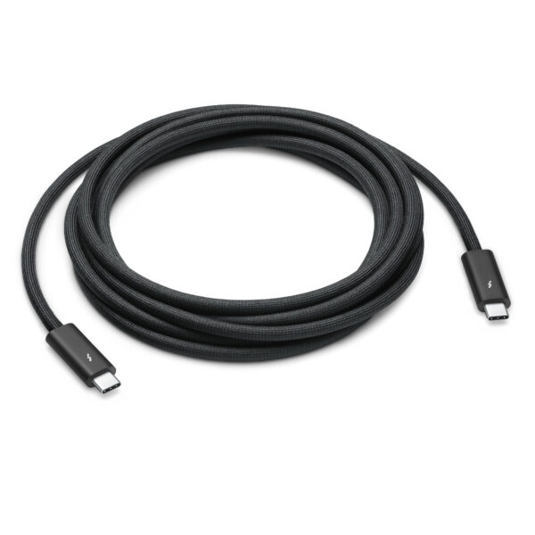 Apple MW5H3ZM/A Thunderbolt-kabel 3 m 40 Gbit/s Zwart