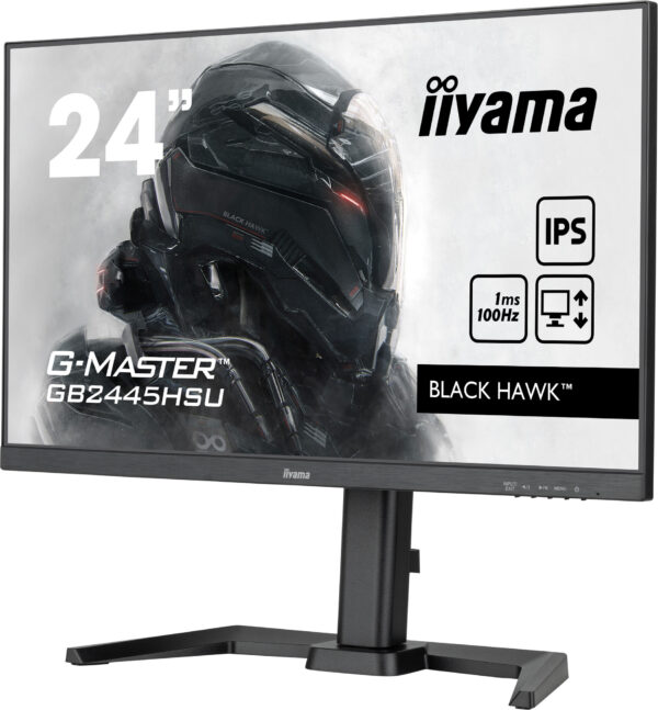 iiyama G-MASTER GB2445HSU-B1 computer monitor 61 cm (24") 1920 x 1080 Pixels Full HD LED Zwart - Afbeelding 3