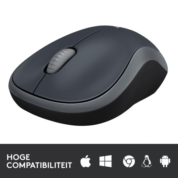 Logitech M185 muis Kantoor Ambidextrous RF Draadloos Optisch 1000 DPI - Afbeelding 6