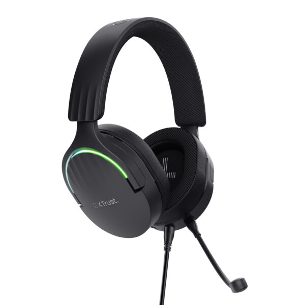 Trust GXT 490 FAYZO Headset Bedraad Hoofdband Gamen USB Type-A Zwart - Afbeelding 3