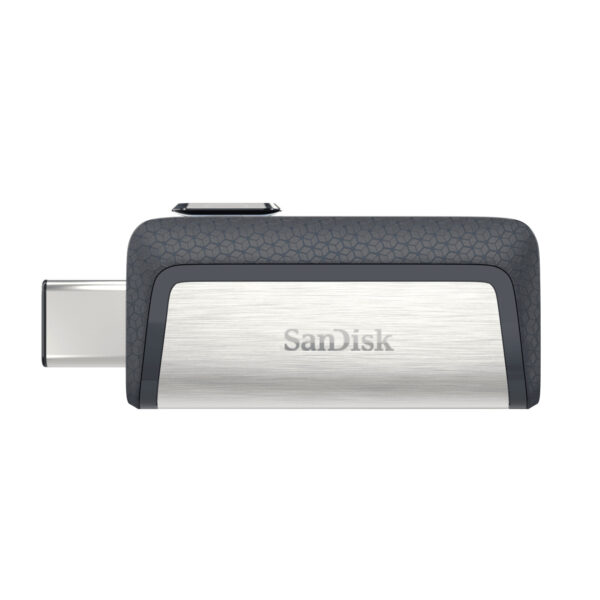 SanDisk Drive USB Ganda Ultra Tipe-C 256 GB USB flash drive USB Type-A / USB Type-C 3.2 Gen 1 (3.1 Gen 1) Grijs, Zilver - Afbeelding 2