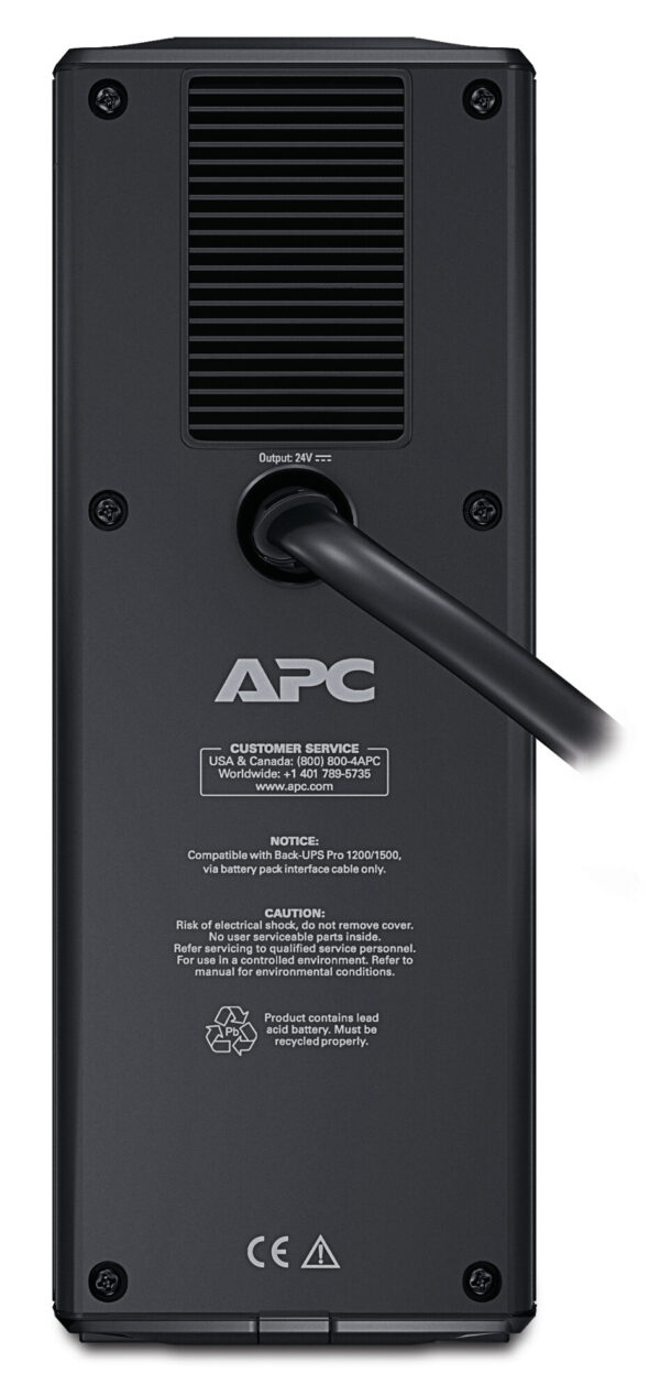 APC BR24BPG Extern batterij pakket voor Back-ups PRO 1500 serie - Afbeelding 3