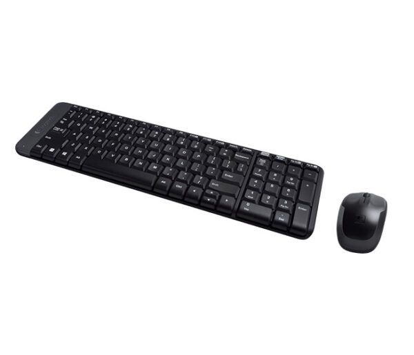 Logitech Wireless Combo MK220 toetsenbord Inclusief muis Kantoor RF Draadloos QWERTY Internationaal EER Zwart - Afbeelding 2