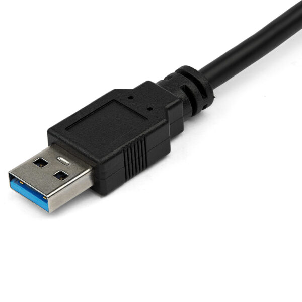 StarTech.com USB 3.0 naar gigabit ethernet netwerk adapter met ingebouwde 2-poorts USB hub - Afbeelding 2