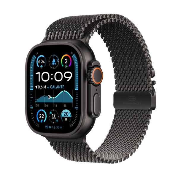 Apple Watch Ultra 2 OLED 49 mm Digitaal 410 x 502 Pixels Touchscreen 4G Zwart GPS