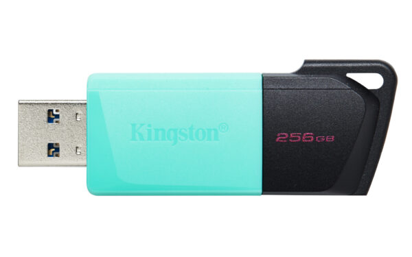 Kingston Technology DataTraveler Exodia M 256 GB, USB 3.2 Gen 1 (zwart + blauwgroen) - Afbeelding 3