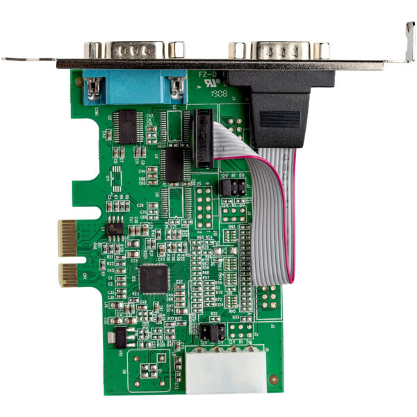 StarTech.com 2-port PCI Express RS232 Serial Adapter Kaart, PCIe RS232 Seriële Host Controller Kaart, PCIe naar Dual Serial DB9 - Afbeelding 5