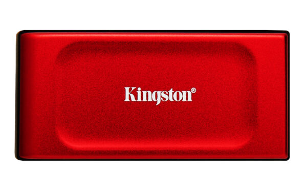 Kingston Technology 2TB XS1000 Red External USB 3.2 Gen 2 Draagbare Solid State Drive