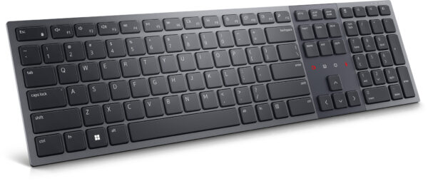 DELL KB900 toetsenbord Kantoor RF-draadloos + Bluetooth QWERTY US International Grafiet