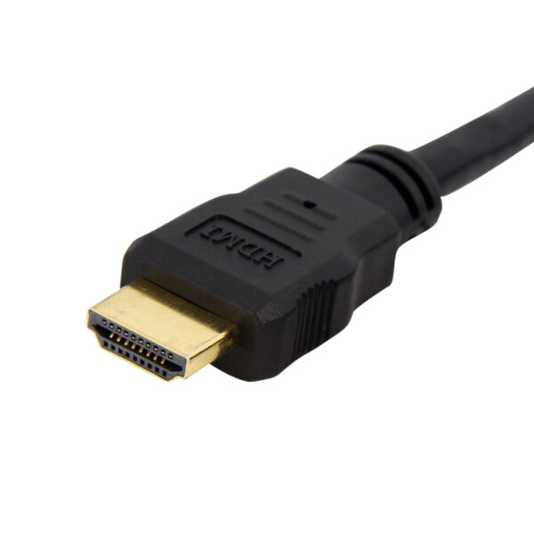 StarTech.com 91cm HDMI Female naar Male Adapter, 4K High Speed Panel Mount HDMI Kabel, 4K 30Hz UHD HDMI, 10.2 Gbps Bandbreedte, - Afbeelding 3