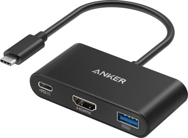 Anker PowerExpand USB Type-C 5000 Mbit/s Zwart